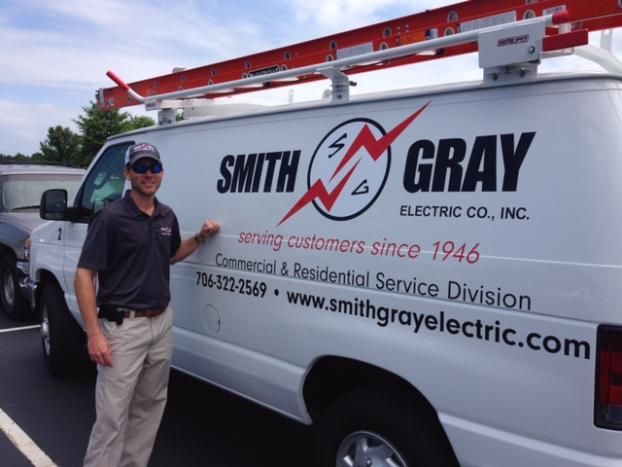 Service vehicle for Smith Gray Electric Co Inc.